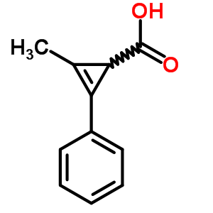 2-Methyl-3-phenyl-2-cyclopropene-1-carboxylic acid Structure,18826-56-7Structure