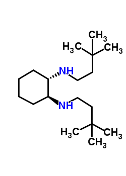 (1S,2s)-n,n′-bis(3,3-dimethylbutyl)-1,2-cyclohexanediamine Structure,189152-00-9Structure