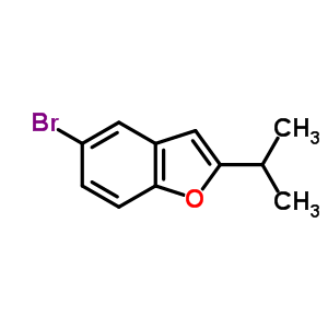 5-Bromo-2-propan-2-yl-benzofuran Structure,19019-23-9Structure