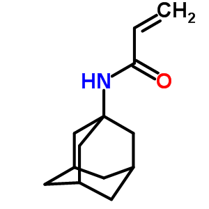 2-Propenamide,n-tricyclo[3.3.1.13,7]dec-1-yl- Structure,19026-83-6Structure