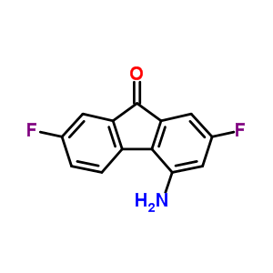 9H-fluoren-9-one,4-amino-2,7-difluoro- Structure,1914-38-1Structure