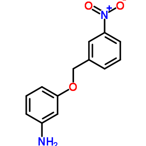 3-[(3-Nitrophenyl)methoxy]aniline Structure,19157-82-5Structure