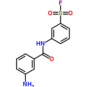 3-[(3-Aminobenzoyl)amino]benzenesulfonyl fluoride Structure,19160-17-9Structure