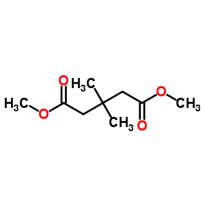 Dimethyl 3,3-dimethylpentanedioate Structure,19184-67-9Structure