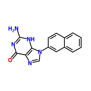 2-Amino-9-naphthalen-2-yl-3h-purin-6-one Structure,19188-46-6Structure