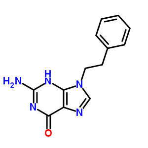 2-Amino-9-phenethyl-3h-purin-6-one Structure,19188-48-8Structure