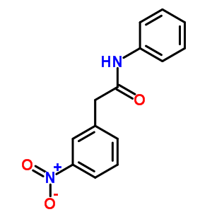 Benzeneacetamide,3-nitro-n-phenyl- Structure,19188-75-1Structure