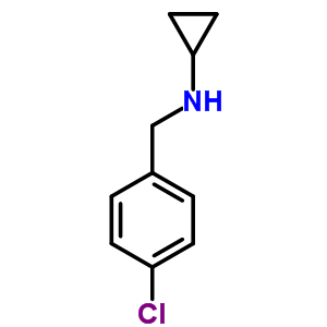 4-Chloro-n-cyclopropylbenzenemethanamine Structure,19271-24-0Structure