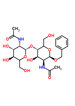 Benzyl 2-acetamido-4-o-(2-acetamido-2-deoxyhexopyranosyl)-2-deoxyhexopyranoside Structure,19272-52-7Structure