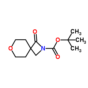 1-Oxo-7-oxa-2-azaspiro[3.5]nonane-2-carboxylic acid 1,1-dimethylethyl ester Structure,193023-02-8Structure