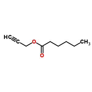 Hexanoic acid,2-propyn-1-yl ester Structure,1932-94-1Structure