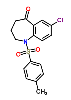 7-Chloro-1-tosyl-3,4-dihydro-1h-benzo[b]azepin-5(2h)-one Structure,193686-76-9Structure