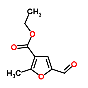 Ethyl 5-formyl-2-methylfuran-3-carboxylate Structure,19615-48-6Structure