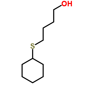 4-Cyclohexylsulfanylbutan-1-ol Structure,1962-46-5Structure