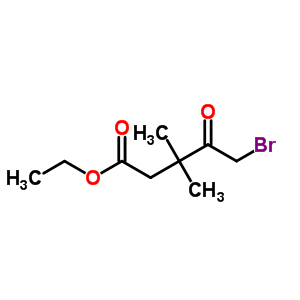 Ethyl 5-bromo-3,3-dimethyl-4-oxopentanoate Structure,197234-17-6Structure