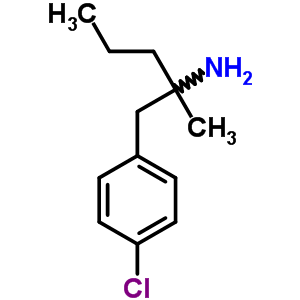 Benzeneethanamine, 4-chloro-a-methyl-a-propyl-,hydrochloride (1:1) Structure,1989-71-5Structure