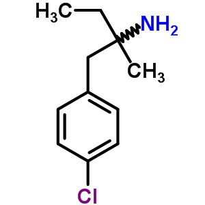 1-(4-Chlorophenyl)-2-methyl-butan-2-amine Structure,1989-72-6Structure