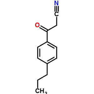 4-N-Propylbenzoylacetonitrile Structure,199102-69-7Structure