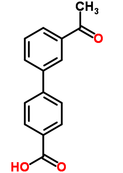 3-Acetyl-biphenyl-4-carboxylic acid Structure,199678-04-1Structure