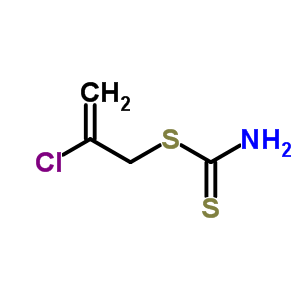 2-Chloroprop-2-enylsulfanylmethanethioamide Structure,20022-60-0Structure