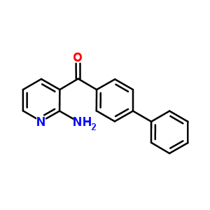 (2-Amino-3-pyridinyl)-[1,1-biphenyl]-4-yl-methanone Structure,200427-07-2Structure