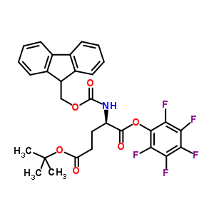 Fmoc-D-Glu(OtBu)-OPfp Structure,200616-21-3Structure