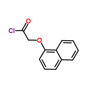 2-(Naphthalen-1-yloxy)acetyl chloride Structure,2007-12-7Structure