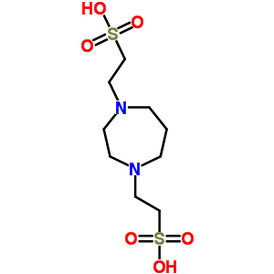 Homopiperazine-n,n-bis-[2-(ethanesulfonic acid)] Structure,202185-84-0Structure