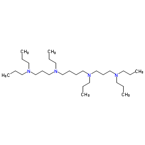 N,n-bis[3-(dipropylamino)propyl]-n,n-dipropyl-butane-1,4-diamine Structure,20224-27-5Structure