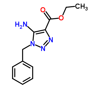 Ethyl 5-amino-1-benzyl-1h-1,2,3-triazole-4-carboxylate Structure,20271-33-4Structure