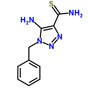 5-Amino-1-benzyl-triazole-4-carbothioamide Structure,20271-34-5Structure