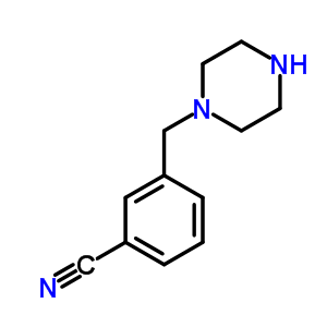 1-(3-Cyanobenzyl)piperazine Structure,203047-38-5Structure