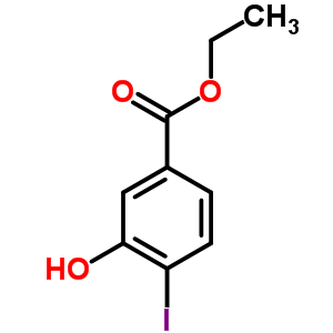 Ethyl 3-hydroxy-4-iodobenzoate Structure,203187-56-8Structure