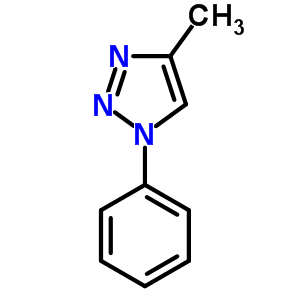 1H-1,2,3-triazole,4-methyl-1-phenyl- Structure,20320-20-1Structure