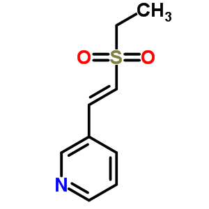 3-[(E)-2-ethylsulfonylethenyl]pyridine Structure,20323-31-3Structure