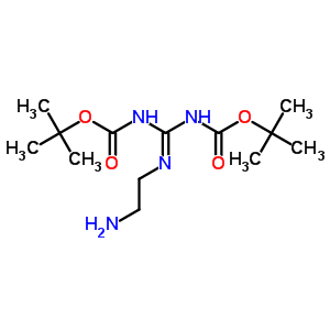 2-(2-Aminoethyl)-1 3-di-boc-guanidine Structure,203258-44-0Structure