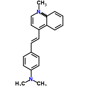 1-Methyl-4-p-dimethylamino-styryl-quinolinium-iodide Structure,20327-08-6Structure