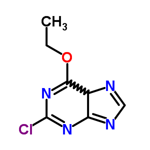 2-Chloro-6-ethoxy-5h-purine Structure,20366-94-3Structure