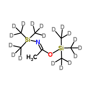 N,o-bis(trimethyl-d9-silyl)acetamide Structure,203784-65-0Structure