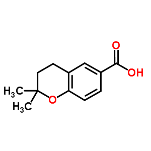 2,2-Dimethylchroman-6-carboxylic acid Structure,2039-47-6Structure