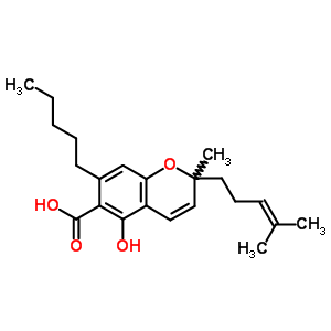 Cannabichromenic acid Structure,20408-52-0Structure