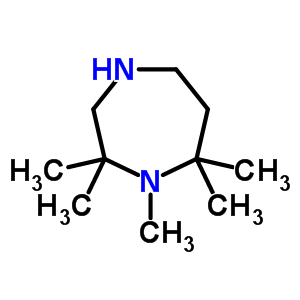 Hexahydro-1,2,2,7,7-pentamethyl -1h-1,4-diazepine Structure,20430-59-5Structure