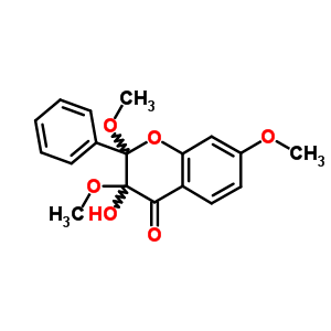 3-Hydroxy-2,3,7-trimethoxy-2-phenyl-chroman-4-one Structure,2047-54-3Structure