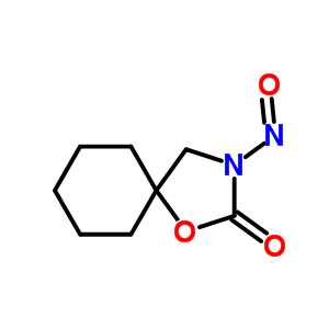 3-Nitroso-1-oxa-3-azaspiro[4.5]decan-2-one Structure,20498-55-9Structure