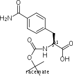 4-Carbamoyl-n-{[(2-methyl-2-propanyl)oxy]carbonyl}-l-phenylalanine Structure,205126-71-2Structure