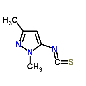 5-Isothiocyanato-1,3-dimethyl-1H-pyrazole Structure,205246-65-7Structure