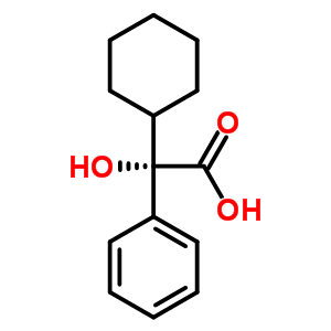 (S)-cyclohexyl-hydroxy-phenyl-acetic acid Structure,20585-34-6Structure