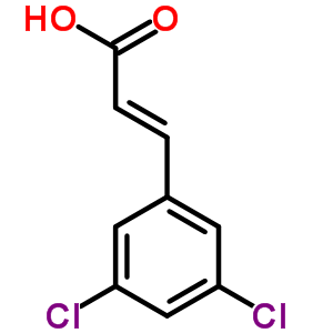 (E)-3-(3,5-dichlorophenyl )propenoic acid Structure,20595-53-3Structure