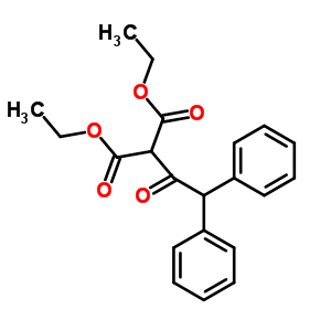 Diethyl 2-(2,2-diphenylacetyl)propanedioate Structure,20618-11-5Structure