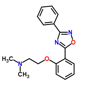 5-{2-[2-(N,n-dimethylamino)ethyl]oxy-phenyl}-3-phenyl-1,2,4-oxadiazole Structure,206260-33-5Structure